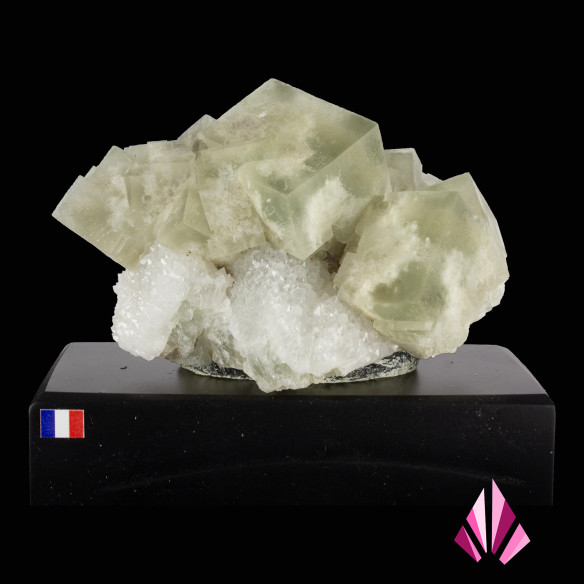 Fluorine sur quartz – mine de l’Avellan, Var, France