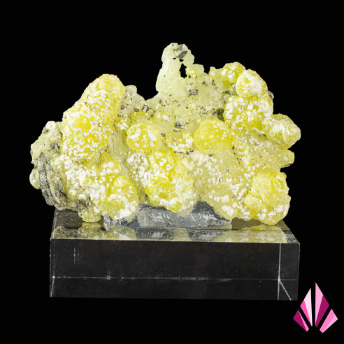 Brucite jaune du Pakistan année 2009 (ancienne collection )