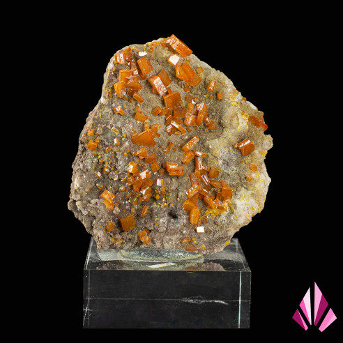 Wulfenite from Mexico, old collection from the 2000s