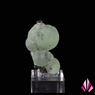 Specimen of Prehnite and Epidote from Kayes, Mali.