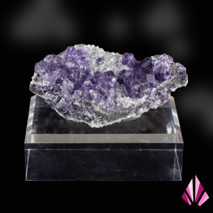 Fluorine sur quartz Hunan Chine | Ref.573