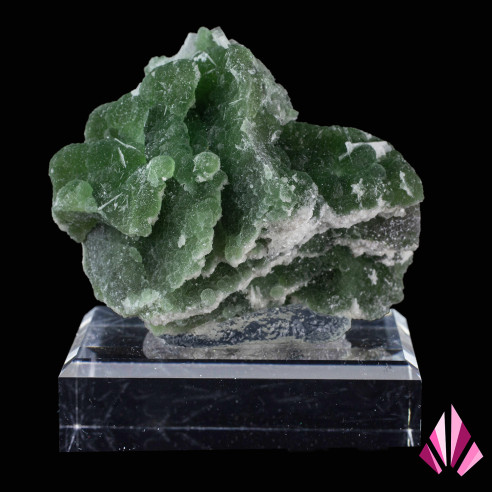 Très jolie fluorine verte de fontsante Var France années 80 disponible sur le site
