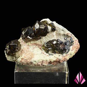 Cléophane sur quartz -Madan, Bulgarie | Réf.605