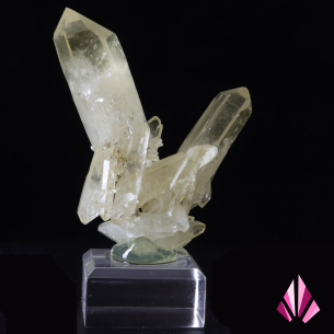Quartz aérien - France sur socle (Réf.86)