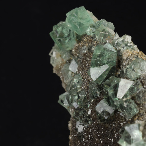 Fluorine sur gangue