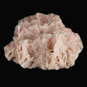 Manganocalcite de Zlatograd, Bulgarie, cristaux rose pâle aplatis et imbriqués 2