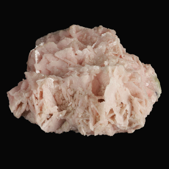 Manganocalcite de Zlatograd, Bulgarie, vue opposée de l’agrégat de cristaux roses