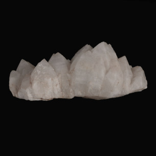 Grand groupe de quartz blanc de Madan, Bulgarie, vue générale 2