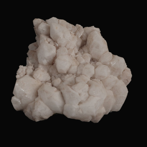 Grand groupe de quartz blanc de Madan, Bulgarie, vue générale