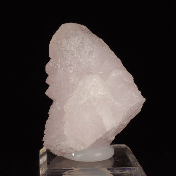 Manganocalcite rose de Zlatograd en Bulgarie, vue opposée de la cristallisation