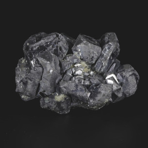 Galène de la mine de Madan en Bulgarie, vue principale des cristaux