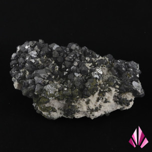 Galena, blende and chalcopyrite (Bulgaria)