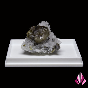 Cléophane sur quartz