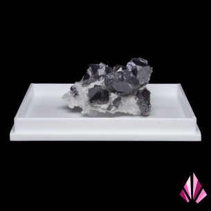 Galène sur quartz (district de Madan en Bulgarie année 2010)