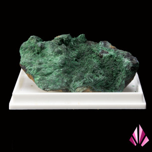 Malachite veloutée en provenance du katanga (Congo)