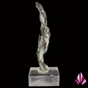 Native copper, old collection, France.
