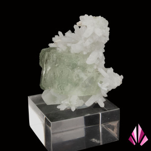 Fluorine saupoudrée de pyrite et quartz: Chine 2