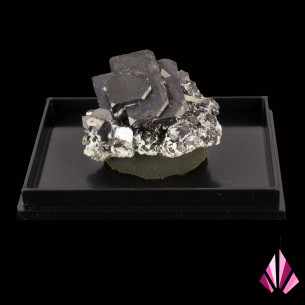 Galène sur quartz (Bulgarie)