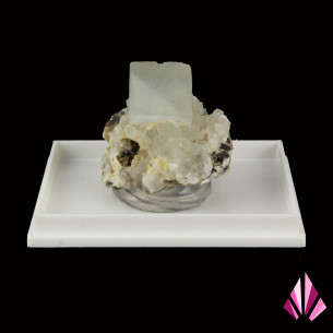 Fluorine sur quartz (France)