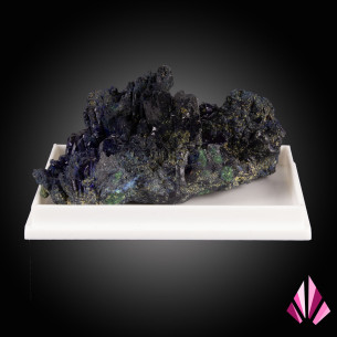 azurite with a little malachite (Morocco)