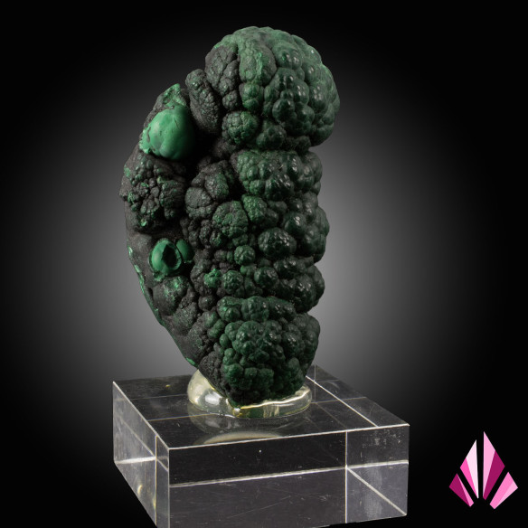 Malachite sur socle -Katanga-RdCongo (#221)