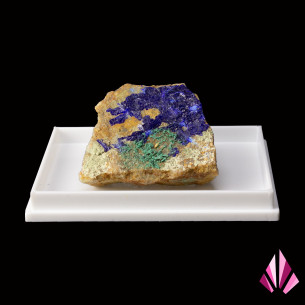 Azurite et malachite: cap Garonne (Var)