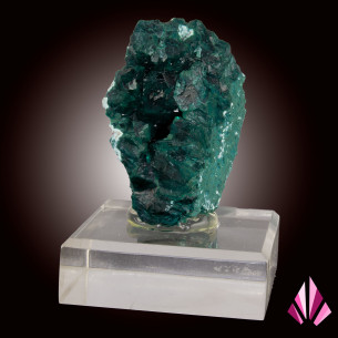 Dioptase RdCongo (224): Mindouli, Rd Congo.