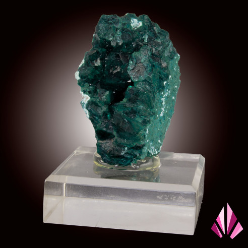 Dioptase RdCongo (224): Mindouli, Rd Congo.