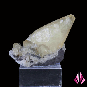 Calcite :mine de Trêves dans le Gard.