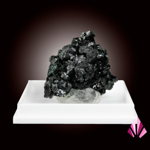 Malachite cristallisée: Shaba-RDCongo.