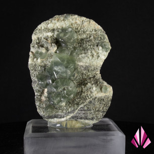 Prehnite de saint Christophe en Isère