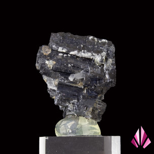 Galène saupoudrée de quartz : Madan Bulgarie