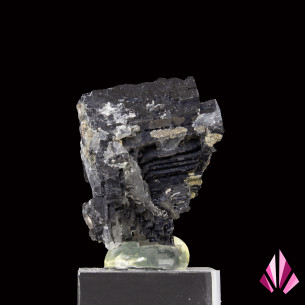 Galène saupoudrée de quartz : Madan Bulgarie 2