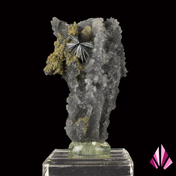 Stibine et calcite mine de Cavnic Roumanie (298)
