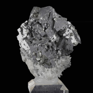 Galène sur quartz de Madan en Bulgarie (#47)