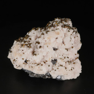 Association de chalcopyrite et manganocalcite (Bulgarie) 2