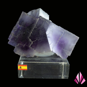 Fluorine violette de Berbes Espagne (#429)