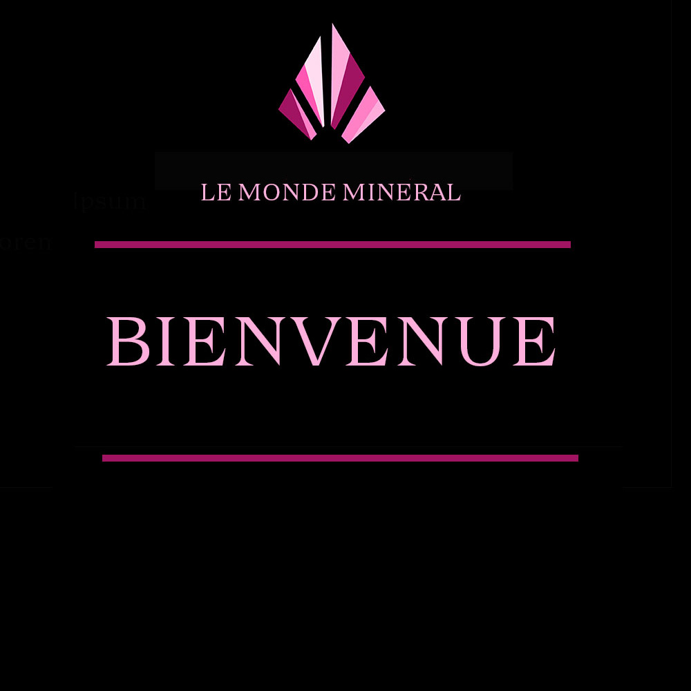 Bienvenue sur le monde minéral
